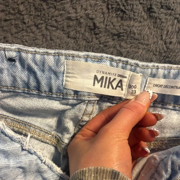 Dynamite Light Blue Boyfriend Jeans - Picture 4 of 5